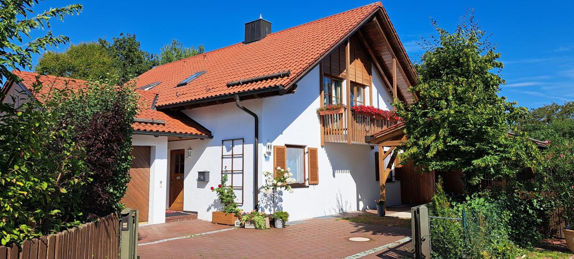 Traumhafte Ferienwohnung Auf 100 Quadratmetern Fuer 6 Pers Naehe Muenchen, Icm, Therme, Muc Forstinning Esterno foto